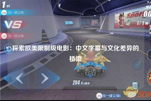 探索欧美限制级电影：中文字幕与文化差异的桥梁