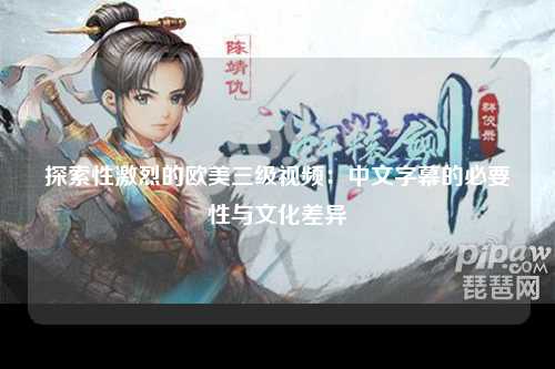 探索性激烈的欧美三级视频：中文字幕的必要性与文化差异